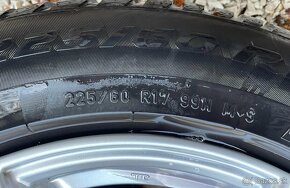 zimne Pirelli 225/60 R17 - 7mm - rok 2021 - 9