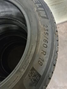 ZIMNE PNEUMATIKY 235/60 R18 MICHELIN - 9