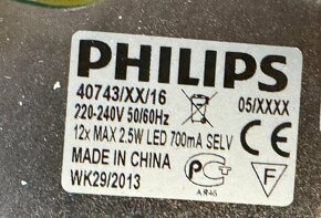 LED Zavesne svietidlo Philips 12x2.5W - "teple" svetlo - 9