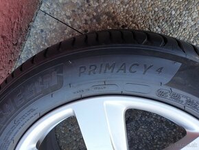 Alu disky Audi 5x112 R17 + Letné pneu 225/55 R17 - 9