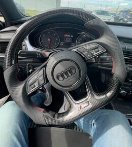 KRYT AIRBAGU AUDI EXCLUSIVE - airbag AUDI kožený A4 B9 A5 B9 - 9