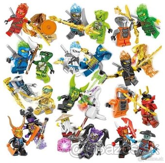 Figurky Ninjago (24ks) typ lego 1 - nove, nehrane - 9