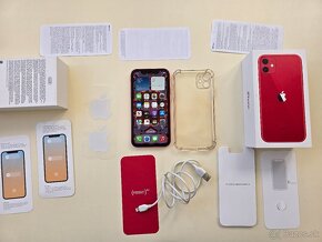 APPLE IPHONE 11 64GB RED ,Baterka 100% - 9