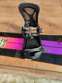 Snowboard Rossignol One Lf (multi) 161cm wide + Burton viaza - 9