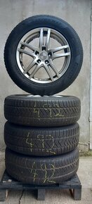 Hlinikove disky 5x112 r17 zimne pneu 215/65 r17 - 9