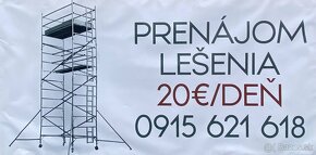 Lešenie na prenájom - 9