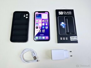 APLLE IPHONE 11 BLACK 64GB ,Baterka 100% - 9