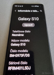 SAMSUNG GALAXY S10 -8/128GB Dual SIM - 9