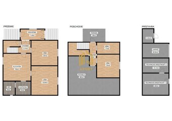 PREDANÝ / 4 - IZB. ROD. DOM, POZEMOK 571m2, ČASTKOV - 9