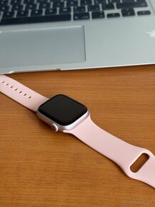 Apple Watch 9 41mm Pink GPS - nové, 100% zdravie - 9