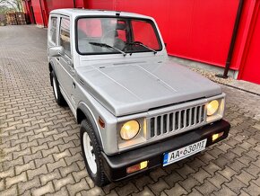 SUZUKI SAMURAI SJ410, 1,0 BENZÍN, 4X4, ZACHOVALÝ - 9