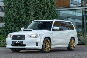 Subaru Forester STi JDM 2006 biely RHD, rarita, pekný, bez h - 9