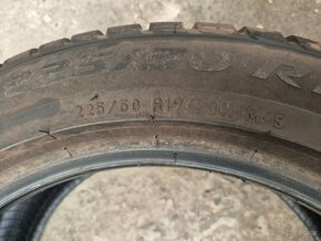 225/50 r17 zimné 4 ks PIRELLI dezén 7,3 -5,5 mm - 9