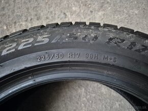 225/50 r17 zimné 4 ks PIRELLI dezén 6,9-6,8 mm - 9