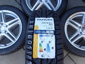 Mercedes A B C Skoda VW Seat zimna sada 205/50 R17  5x112 - 9