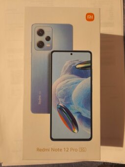 Redmi Note 12 Pro 5G Sky Blue + Nabíjačka, kábel, 2 kryty - 9