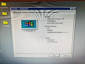Intel Pentium 75 MHz / 32MB RAM / 1,2GB HDD / WIN95 - 9
