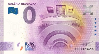 0 € / 0 euro souvenir bankovky 2022 - 9