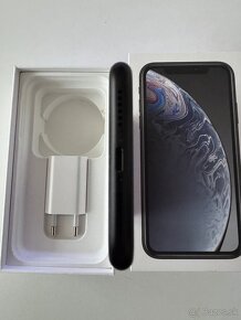 Apple iPhone Xr 64gb BLACK zdravie 100% ako NOVY - 9