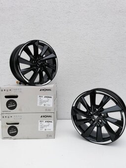 Ronal Alu disky R18 7,5X18 ET45 5X112 Cupra, Škoda, Vw - 9