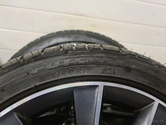 5X100 R17 ŠKODA+ LETNE PNEU 215/40 R17 - 9