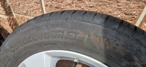 Alu, hliníkové disky Toyota 5x114,3,  215/60 R17 Continental - 9