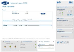 Predám NAS LaCie NetworkSpaceMAX - 9