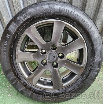 Nemecké disky BORBET - 5x112 r15 + 195/65 r15 - 9