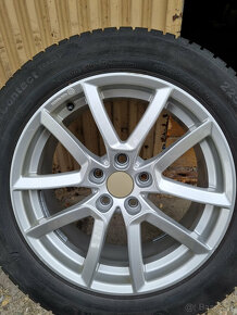 Alu disky Dezent 5x112 7,5Jx17 H2 + zimné pneu 225/55 R17 - 9