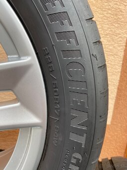 5x112 R17 7J ET42 Audi + 225/50 R17 letné (2022) - 9