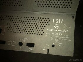 Stolík s rádiom a gramafonom TESLA 1121A - 9
