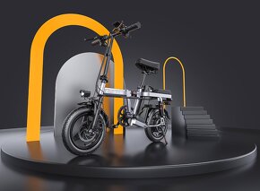 Predám skladací elektro bicykel - 9