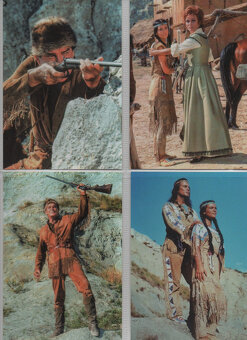 WINNETOU NEMECKE FILMOVE POHLADNICE D - 9