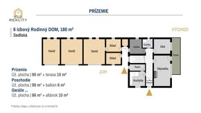 Rodinný dom 180 m² s pozemkami 3597 m² a tromi garážami v Se - 9