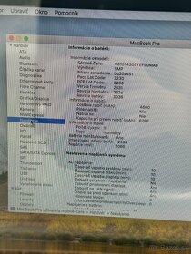  Apple MacBook Pro (13-inch, 2010) 128GB - Nová batéria  - 9
