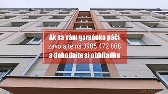 Garsónka na prenájom, Bratislava - Kominárska, tichá lokalit - 9