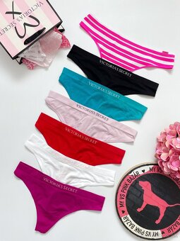 Victoria’s Secret PINK nohavičky tanga M - 9