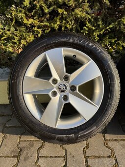 Originál Škoda elektróny 5x112 R16 205/55 - 9