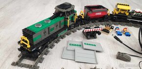 LEGO 4512 VLAK 9V CARGO TRAIN - 9