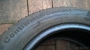 4 ks ZIMNÉ 195/55 R15 85H CONTINENTAL cca 5-6mm LEN 25-€/kus - 9