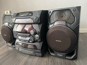 Predám hifi vežu Panasonic SA-AK17 - 9