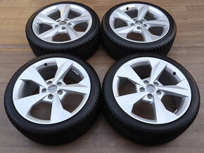 18" Alu kola = 5x112 = AUDI A3 2020+ = ZIMNÍ SKORO NOVÉ - 9