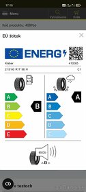 215/60 r17 2ks letné - 9