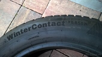 ZIMNÉ pneu 215/55 R17 98V XL dezén cca 5-6 mm LEN 35,- €/kus - 9