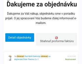 Elektrický ohrievač na dojčenské fľaše a stravu - 9