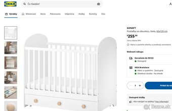 Detska postel IKEA GONATT - 9