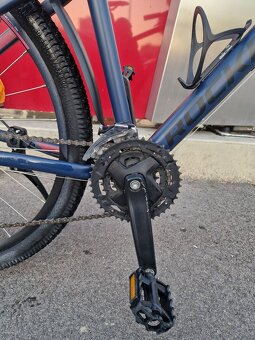 DÁMSKY HORSKÝ BICYKEL ROCKRIDER ST 520 MODRO-RUŽOVÝ 2019 - 9