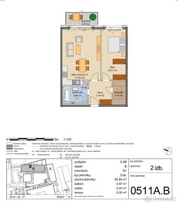 Nadštandardný 2-izbový apartmán v novostavbe Jegého alej - 9