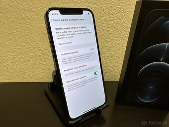 iPhone 12 Pro 100% Zdravie Batérie TOP STAV - 9