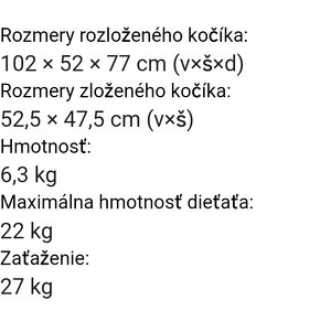 Cestovný kočík Cybex Orfeo 2024 - 9